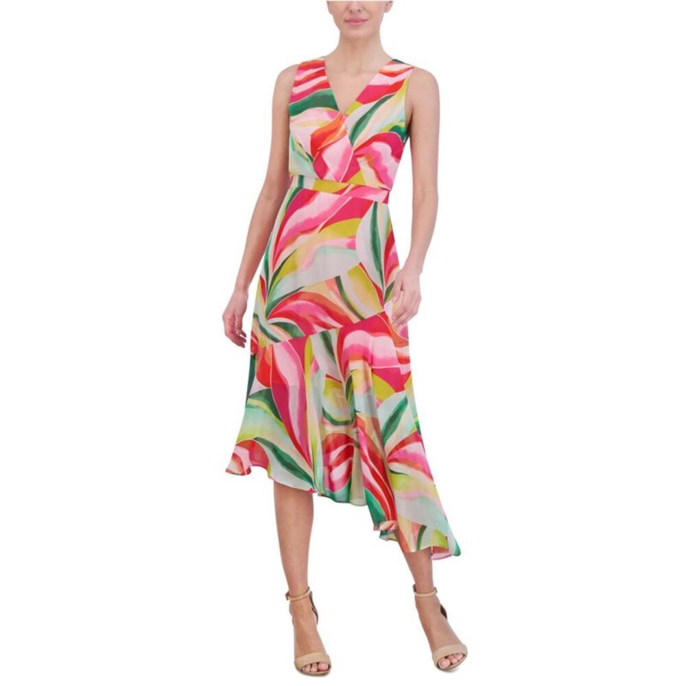 Jessica Howard Womens Sleeveless Fit & Flare Dress, NWT